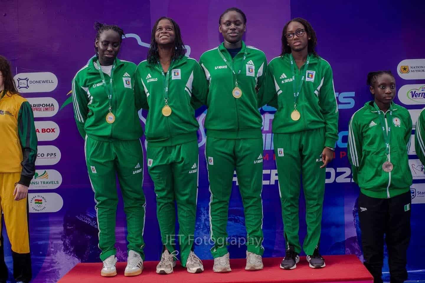 Zone 2 de Natation à Accra : le Sénégal confirme son rang parmi les meilleures nations africaines avec 68 médailles remportées ! - wiwsport