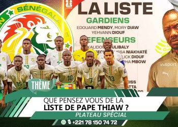 LIVE - Suivez en direct l’émission Wax Sa Xalaat sur l’équipe nationale ! - wiwsport