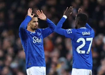Premier League : Idrissa Gueye et Iliman Ndiaye titulaires avec Everton face à Manchester City - wiwsport