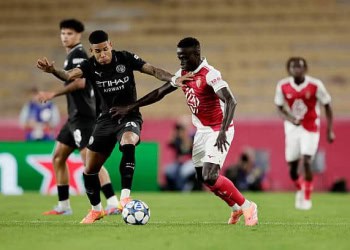 Ligue des Champions : Monaco accroche Manchester City, Krépin Diatta passeur décisif - wiwsport