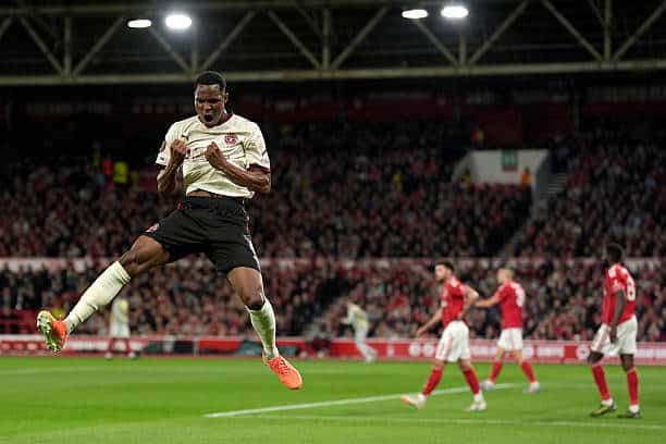 Vidéo : Le deuxième but en Ligue Europa d'Ousmane Diao avec Midtjylland face à Nottingham Forest - wiwsport