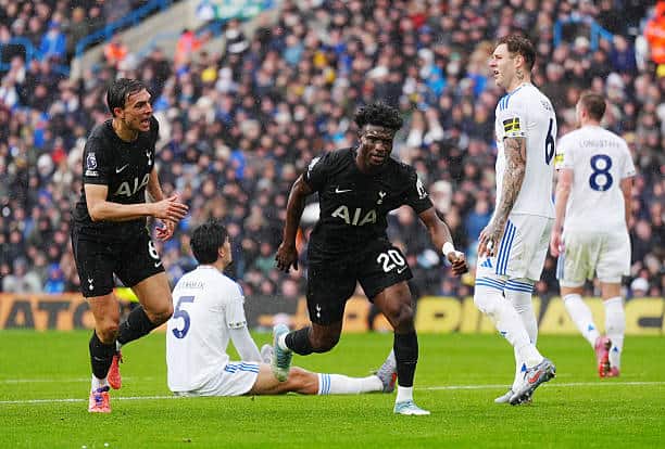 Premier League : Tottenham de Pape Matar Sarr se reprend face à Leeds United - wiwsport Premier League : Tottenham de Pape Matar Sarr se reprend face à Leeds United - wiwsport
