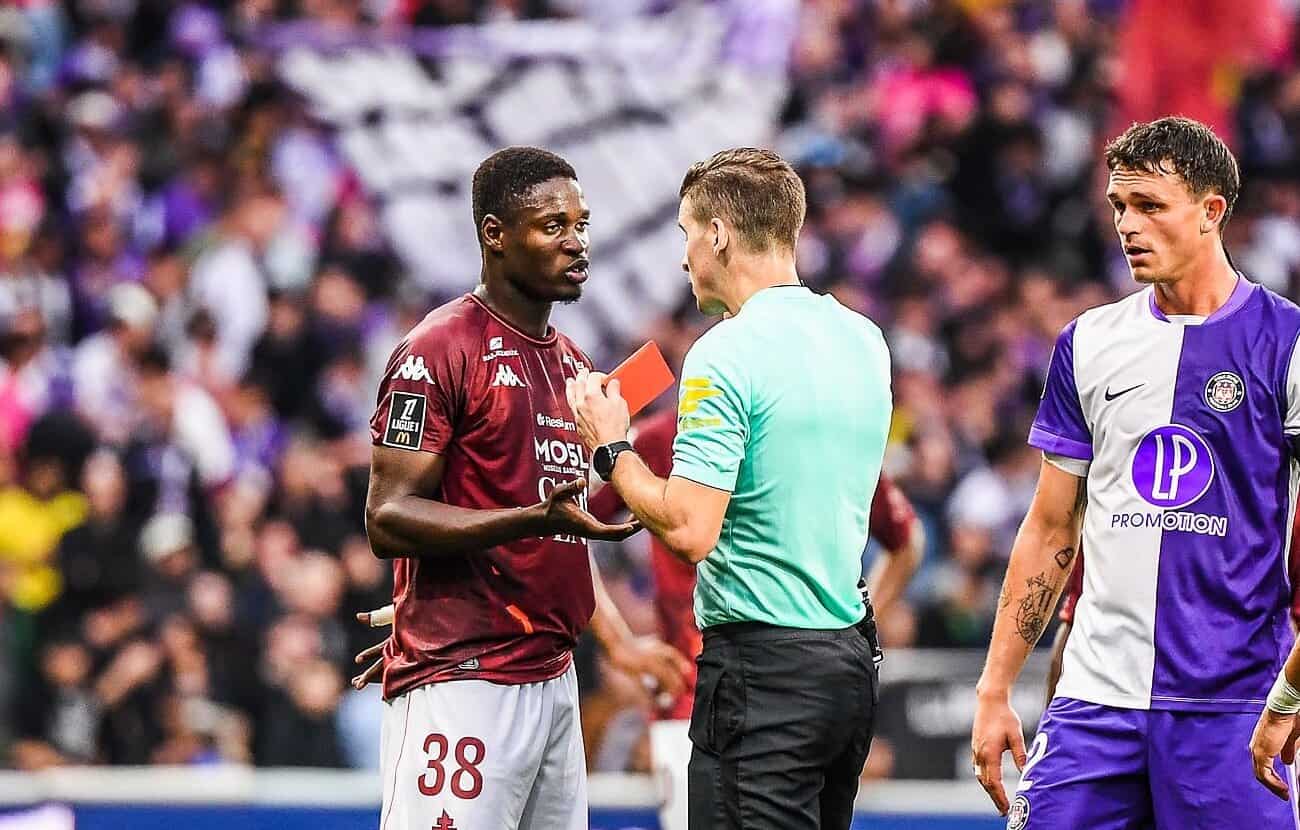 FC Metz : Sadibou Sané prend trois nouveaux matchs de suspension