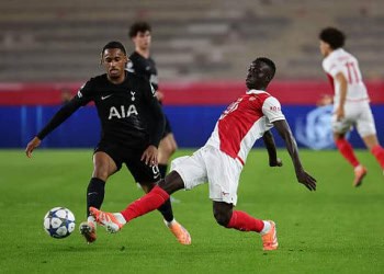 Ligue des Champions : Monaco tenu en échec par Tottenham, Krépin Diatta sort sur blessure - wiwsport