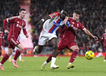 League Cup : Le doublé d'Ismaila Sarr avec Crystal Palace face à Liverpool en vidéo - wiwsport