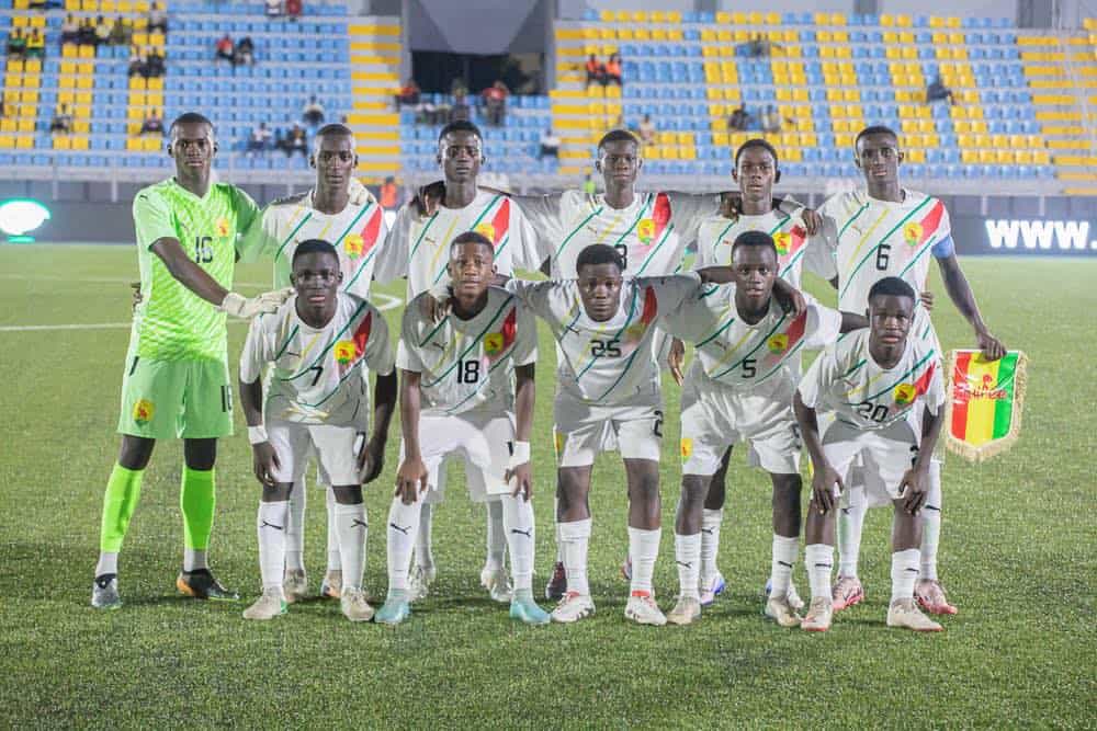 Qualifications CAN U17 (UFOA-A) : La Guinée s’impose d’entrée et prend la tête du groupe B devant le Sénégal - wiwsport Qualifications CAN U17 (UFOA-A) : La Guinée s’impose d’entrée et prend la tête du groupe B devant le Sénégal - wiwsport