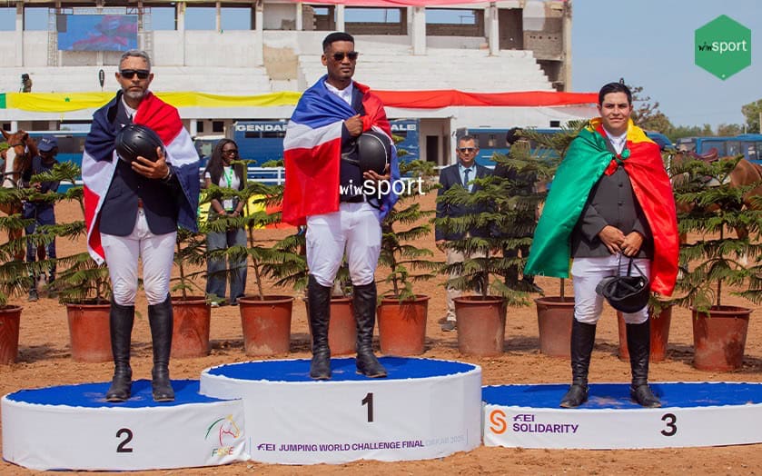 La République Dominicaine rafle l’or et l’argent à la finale du FEI Jumping World Challenge 2025 ! - wiwsport
