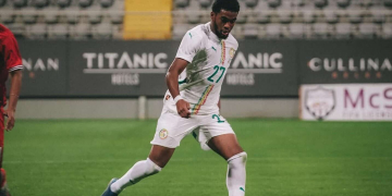 Équipe Nationale – Deux passes décisives, un but et deux records : Ibrahim Mbaye est déjà parfaitement lancé avec les Lions