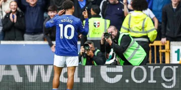 Premier League : Iliman Ndiaye et Idrissa Gueye titulaires avec Everton contre Fulham