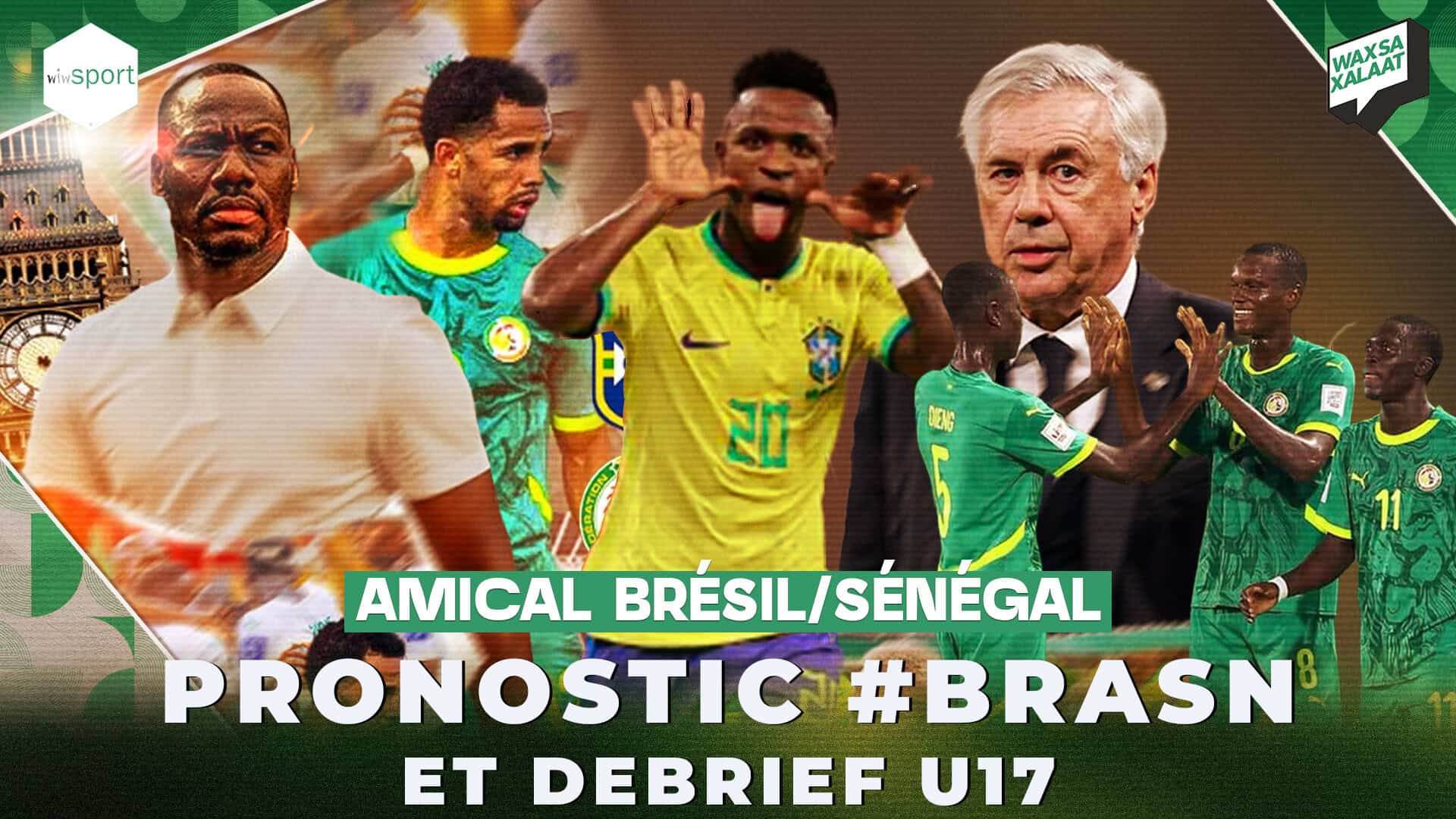 LIVE - Suivez en direct le plateau Debrief élimination des Lionceaux et Pronostic Brésil vs Sénégal ! - wiwsport