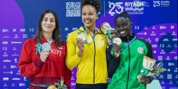 Jeux islamiques de Riyad – Oumy Diop décroche une deuxième médaille de bronze aux 100m nage libre !