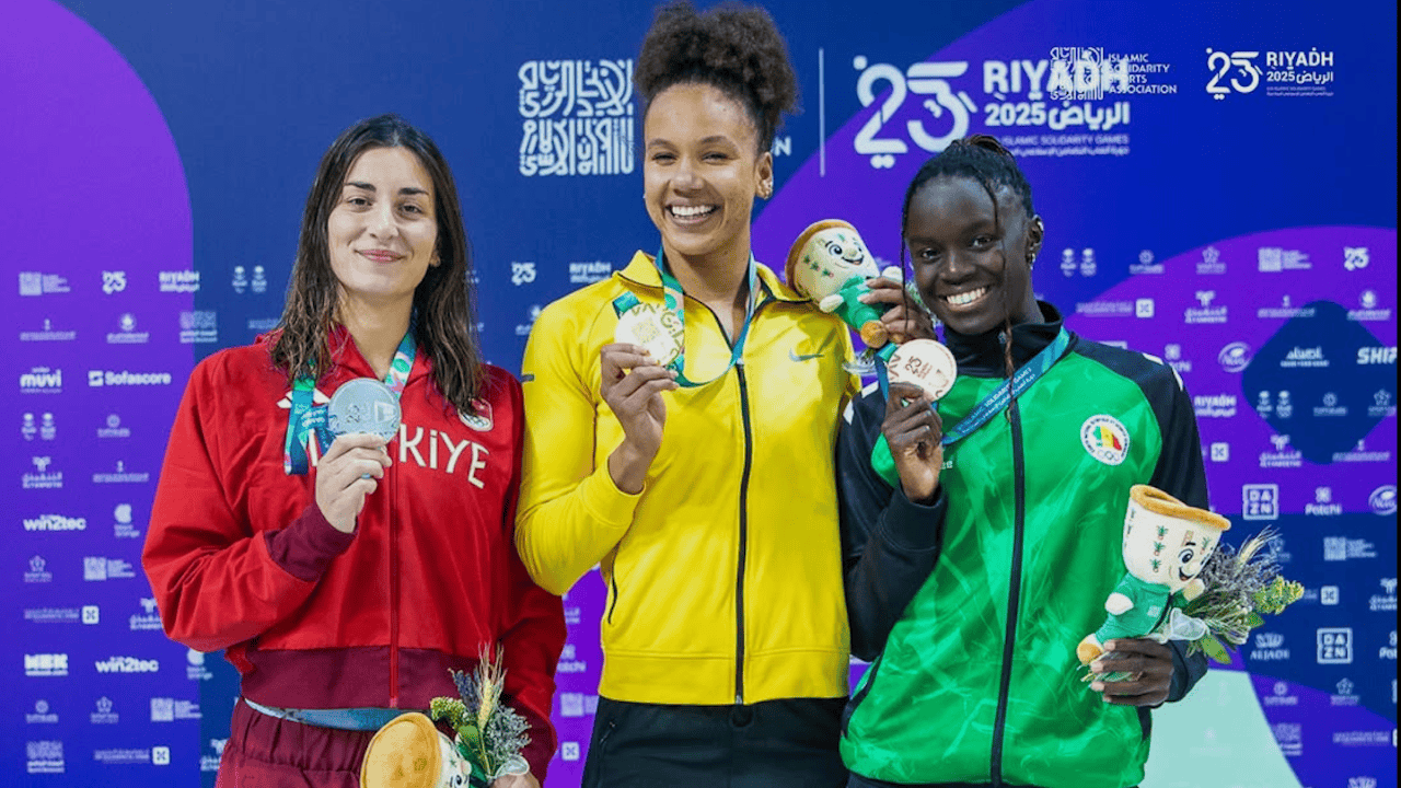 Jeux islamiques de Riyad - Oumy Diop décroche une deuxième médaille de bronze aux 100m nage libre ! - wiwsport