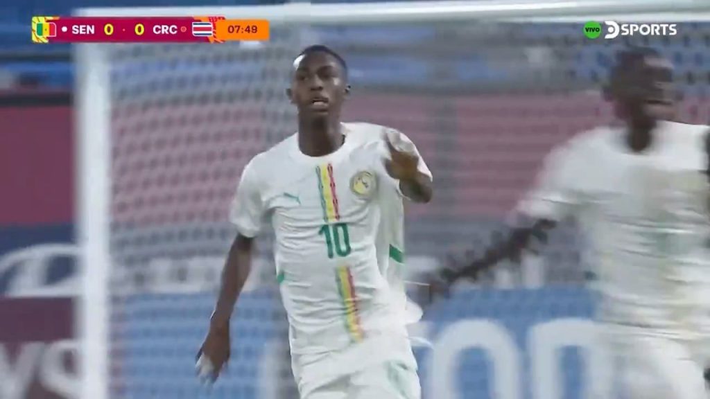 Sénégal vs Costa Rica: Alwaly Camara ouvre le score pour les Lionceaux - wiwsport