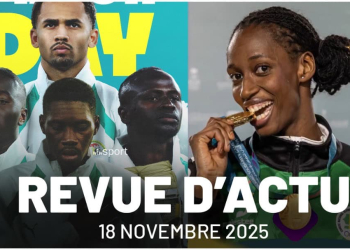 (Vidéo) Revue d’actualité 17-11-2025 : #KENSEN Les Lions prêts à rassurer le public, Saly Sarr croque l’Or ! - wiwsport