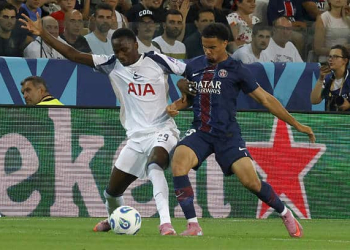 Ligue des Champions : Pape Matar Sarr (Tottenham) titulaire contre le PSG, Ibrahim Mbaye sur le banc - wiwsport