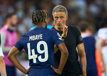 PSG / Luis Enrique « très content » pour Ibrahim Mbaye après ses débuts avec le Senegal : « mais il n'y pas de changement de statut » - wiwsport