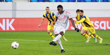 Ligue Europa : Lyon corrige le Maccabi Tel-Aviv avec un premier but de Moussa Niakhaté