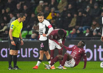 FC Metz : Cheikh Tidiane Sabaly sort sur blessure en première période face au Stade Rennais - wiwsport