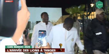CAN 2025 : Assane Diao est avec les Lions à Tanger (images) - wiwsport