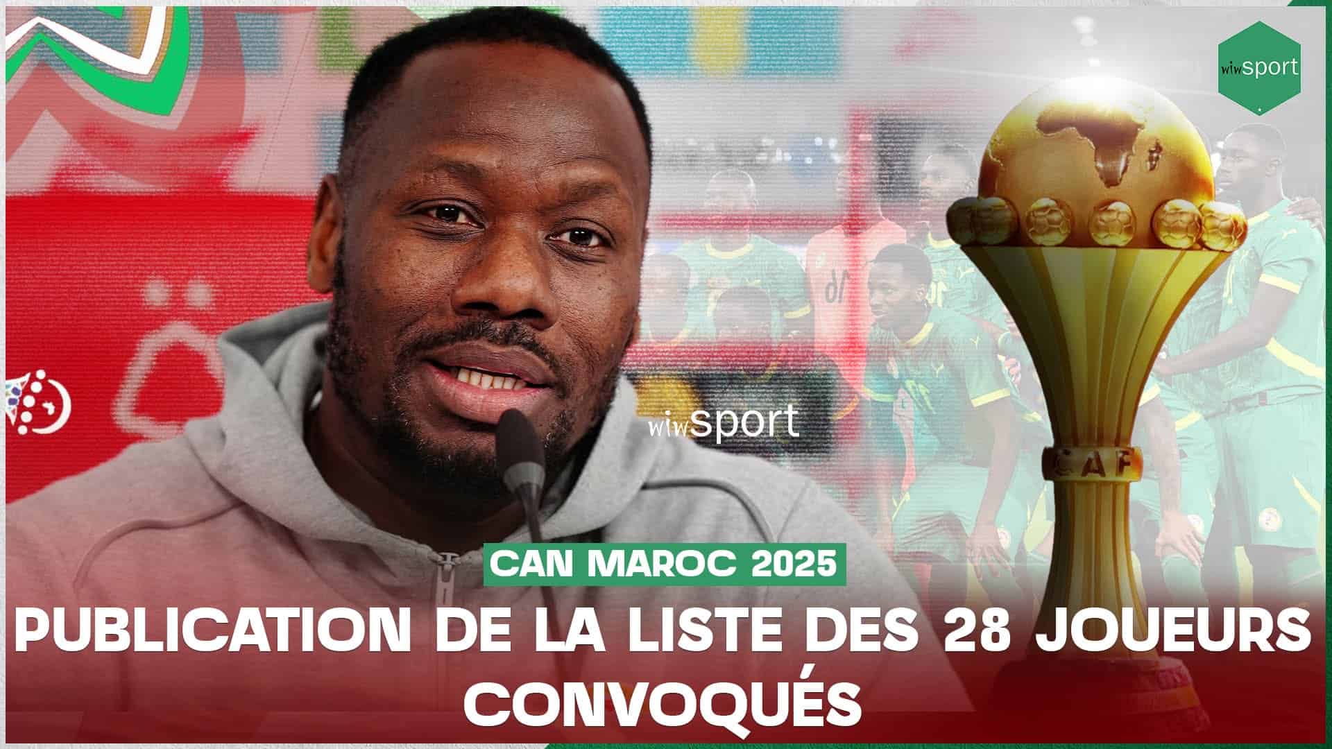 LIVE - Suivez en direct la publication de la liste des Lions pour la CAN 2025 ! - wiwsport