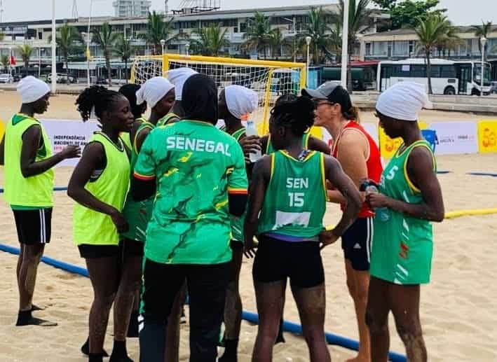 Beach handball - Jeux Africains de la Jeunesse : Les Lioncelles en feu avant la finale contre le Kenya, ce mercredi - wiwsport
