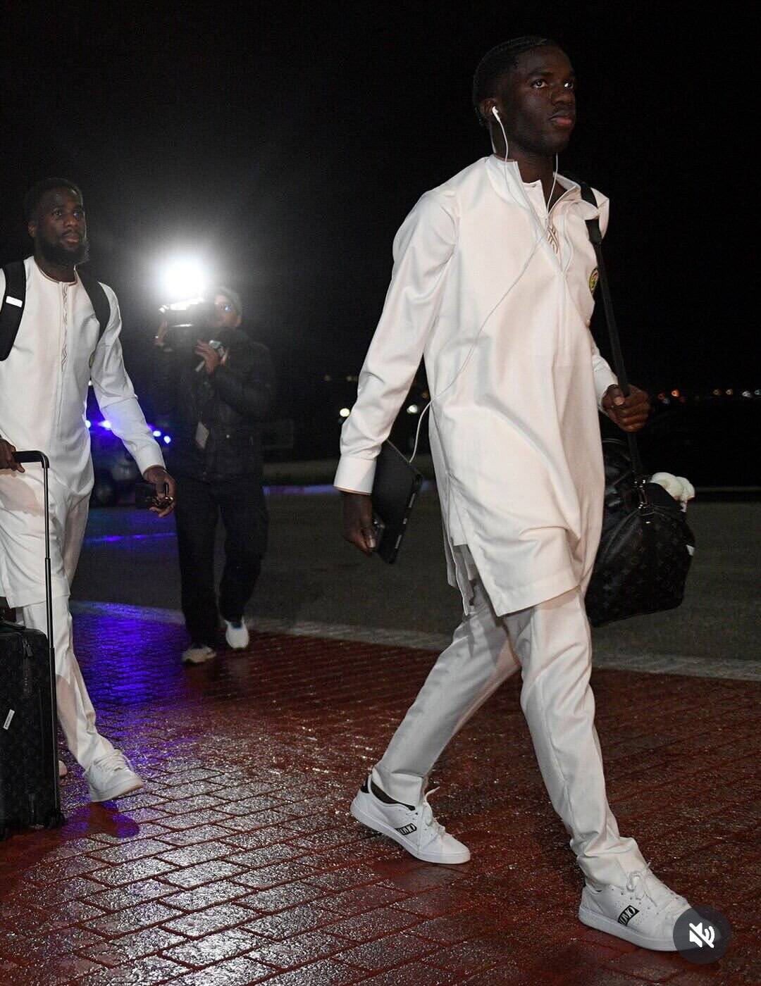 CAN 2025 : Assane Diao est avec les Lions à Tanger (images) - wiwsport