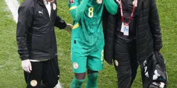 CAN 2025 : Pape Thiaw fait le point sur l’état de Lamine Camara : "Il s'est tordu la cheville" - wiwsport