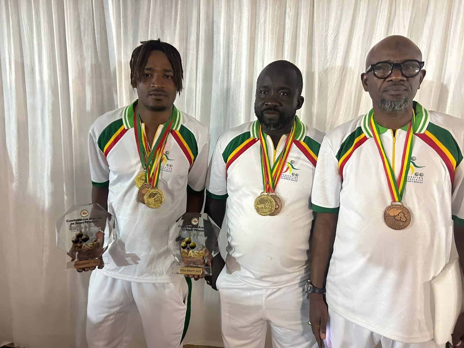 Nouakchott 2025 : bilan sénégalais positif entre or en doublette et bronze en triplette ! - wiwsport