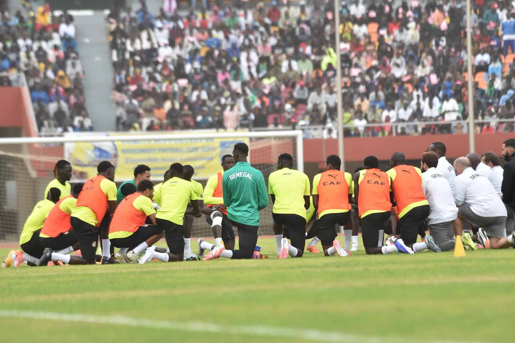 CAN 2025 : Revivez en images l’entraînement des Lions au Stade Léopold-Sédar-Senghor - wiwsport