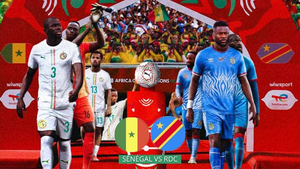 CAN 2025 : Suivez en direct sur wiwsport.com le choc Sénégal – RD Congo - wiwsport