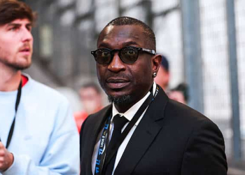 Mamadou NIANG, former player prior the Ligue 1 McDonald's match between Marseille and Rennes on May 17, 2025 at Orange Velodrome in Marseille, France. (Photo by Johnny Fidelin/Icon Sport via Getty Images)