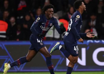 Ligue 1 : Le superbe but d'Ibrahim Mbaye (PSG) face à Rennes en vidéo - wiwsport