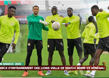 CAN 2026 : Suivez en direct la séance d’entraînement des Lions à la veille du match Bénin – Sénégal - wiwsport