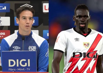 « J'ai une opinion très claire et bien fondée, mais je la garderai pour moi » : L’entraîneur du Rayo Vallecano, Iñigo Pérez, esquive la question sur la polémique Pathé Ciss - wiwsport