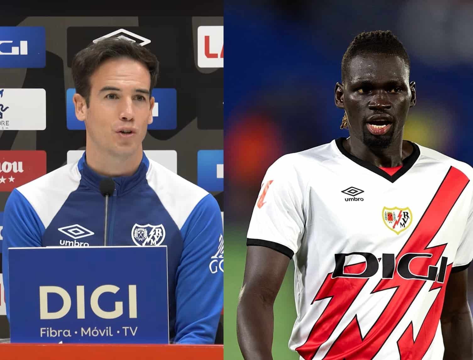 « J'ai une opinion très claire et bien fondée, mais je la garderai pour moi » : L’entraîneur du Rayo Vallecano, Iñigo Pérez, esquive la question sur la polémique Pathé Ciss - wiwsport