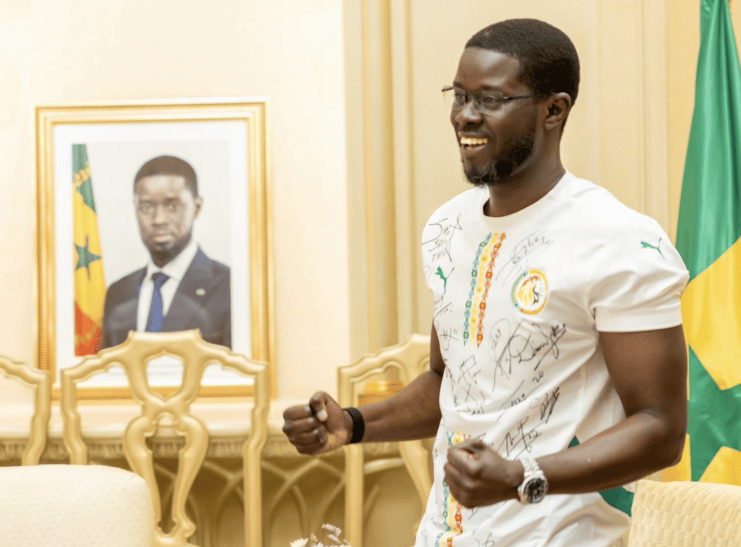 S.E.M Bassirou Diomaye Faye : "Par un match sérieux et maîtrisé, ont écarté l’Égypte et décroché leur place en finale" - wiwsport S.E.M Bassirou Diomaye Faye : "Par un match sérieux et maîtrisé, ont écarté l’Égypte et décroché leur place en finale" - wiwsport