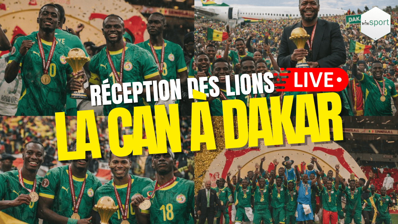 LIVE – Retour des Lions : Suivez la réception des Lions au Palais de la République - wiwsport
