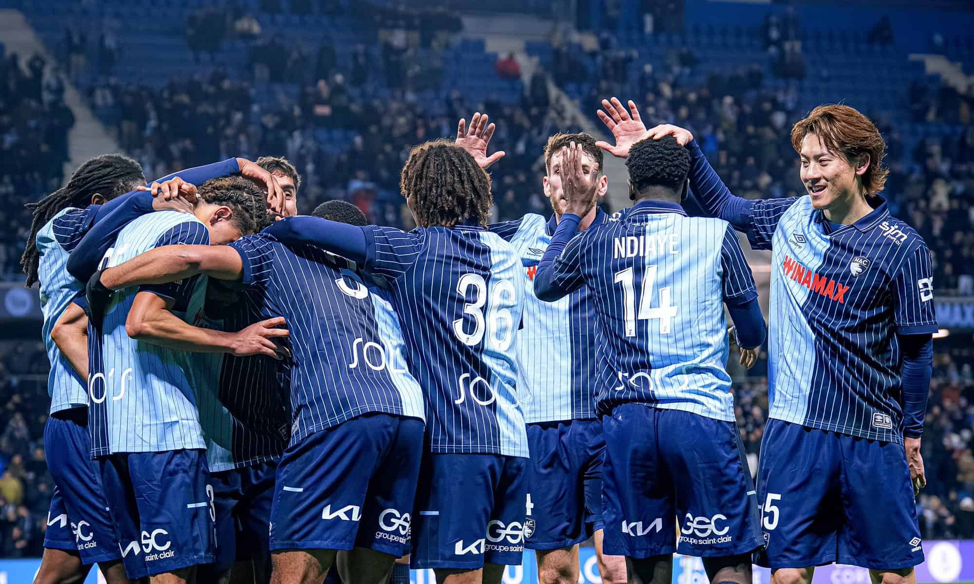 (J17) Ligue 1 : Rassoul Ndiaye double passeur décisif lors de la victoire du Havre contre Angers