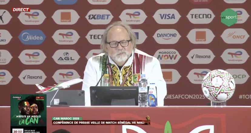 Tom Saintfiet : « On est en mission et c’est notre moment (…) On a affronté des équipes plus fortes que le Sénégal » - wiwsport Screenshot