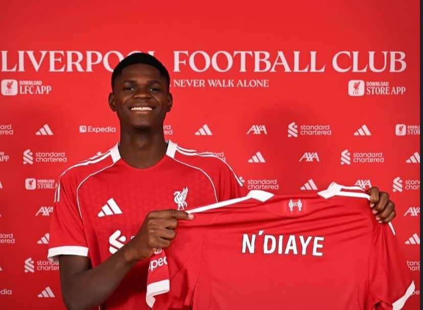 Mercato : El Hadji Mor Talla Ndiaye signe officiellement à Liverpool FC pour 4 ans et demi - wiwsport
