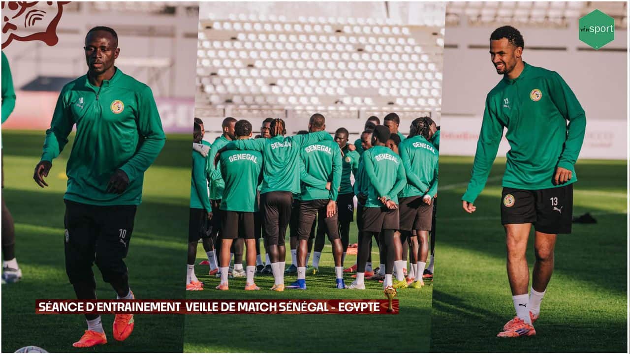 CAN 2025 : Sénégal vs Égypte, suivez en direct la séance d’entraînement veille de match des Lions - wiwsport CAN 2025 : Sénégal vs Égypte, suivez en direct la séance d’entraînement veille de match des Lions - wiwsport