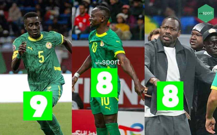 Sénégal - Égypte (1-0) : Idrissa Gana Gueye encore énorme, Sadio Mané délivre la patrie... Les notes des Lions après la qualification en finale - wiwsport