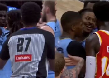NBA: Mouhamed Gueye et Ja Morant échappent de peu à une bagarre lors du match Grizzlies vs Hawks - wiwsport