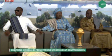 CAN 2025 : Le trophée présenté à la Nation au stade Léopold Sédar Senghor - wiwsport