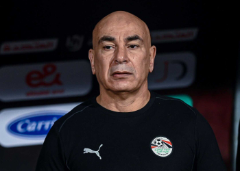 CAIRO, EGYPT - DECEMBER 16: Egypt coach Hossam Hassan looks on before an International Friendly match between the national football teams of Egypt and Nigeria at Cairo International Stadium on December 16, 2025 in Cairo, Egypt. The teams are preparing for the 2025 Africa Cup of Nations that kicks off in Morocco on December 21st and runs until January 18th. (Photo by Sayed Hassan/Getty Images)