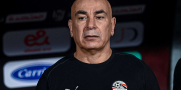 CAIRO, EGYPT - DECEMBER 16: Egypt coach Hossam Hassan looks on before an International Friendly match between the national football teams of Egypt and Nigeria at Cairo International Stadium on December 16, 2025 in Cairo, Egypt. The teams are preparing for the 2025 Africa Cup of Nations that kicks off in Morocco on December 21st and runs until January 18th. (Photo by Sayed Hassan/Getty Images)