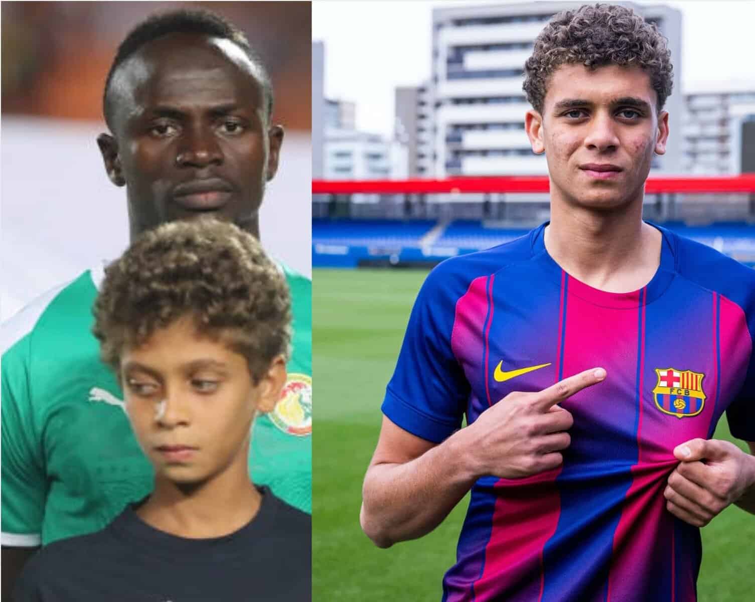 D'enfant accompagnant Sadio Mane sur le terrain lors de la CAN 2019 à recrue du FC Barcelone : Le fabuleux destin du jeune attaquant égyptien Hamza Abdelkarim - wiwsport D'enfant accompagnant Sadio Mane sur le terrain lors de la CAN 2019 à recrue du FC Barcelone : Le fabuleux destin du jeune attaquant égyptien Hamza Abdelkarim - wiwsport