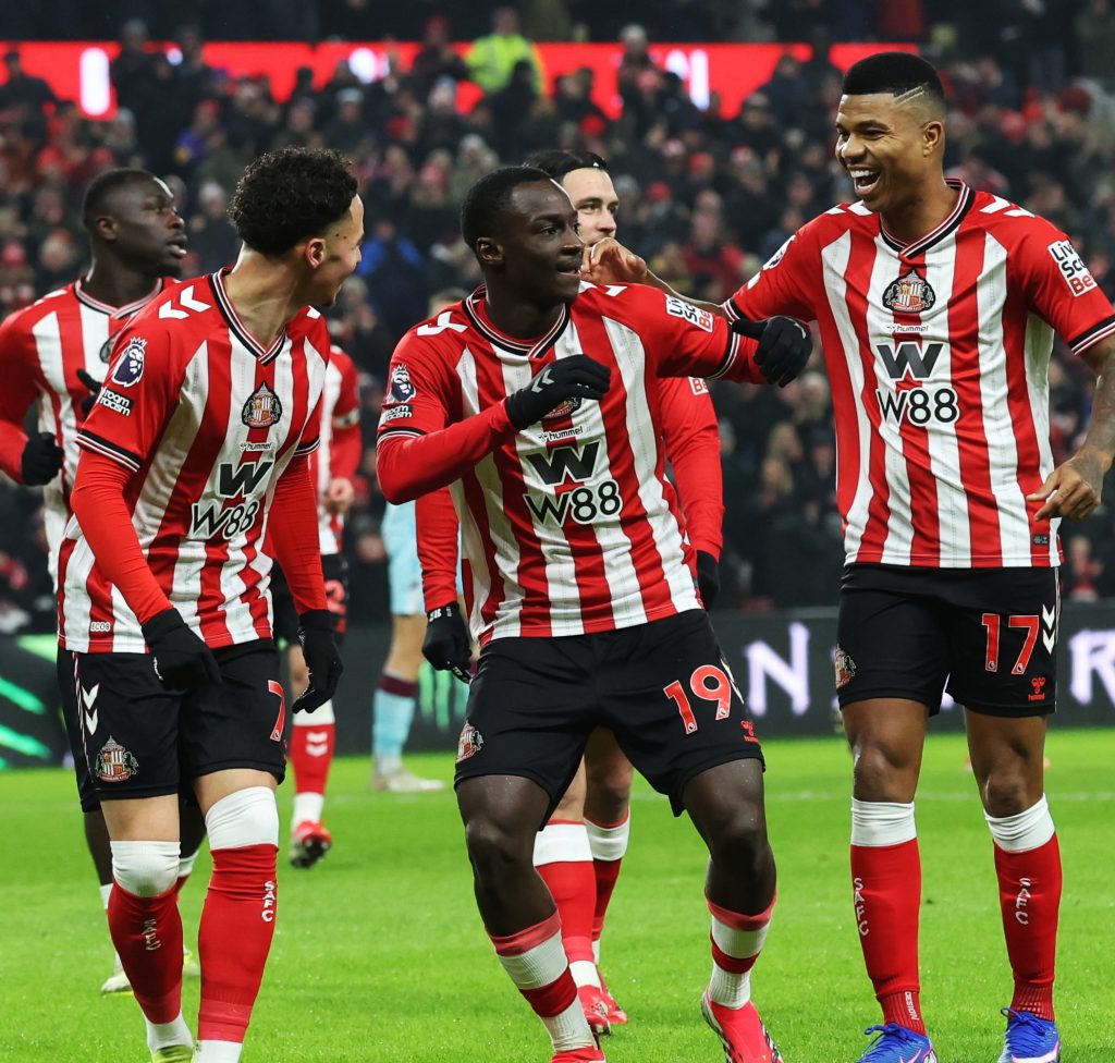 Premier League : Le doublé d'Habib Diarra (Sunderland) contre Burnley en vidéo - wiwsport