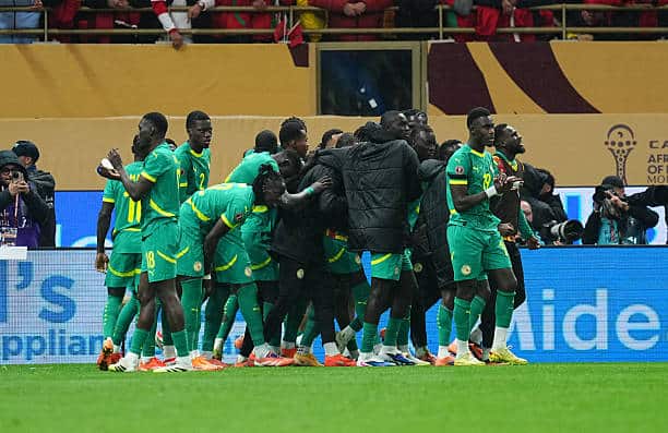 Amical Etats-Unis/Sénégal : La billetterie déjà ouverte pour le choc du 31 mai prochain ! - wiwsport Pape Alassne Gueye of Senegal celebrate during the AFCON final between Morocco and Senegal at Complexe Sportif Prince Moulay Abdellah, Rabat, Morocco on January 18, 2026. (Photo by Ulrik Pedersen/NurPhoto via Getty Images)