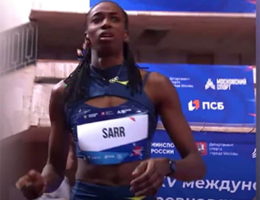 Athlétisme : Saly Sarr a égalé son record personnel au triple saut lors du Meeting de Moscou - wiwsport